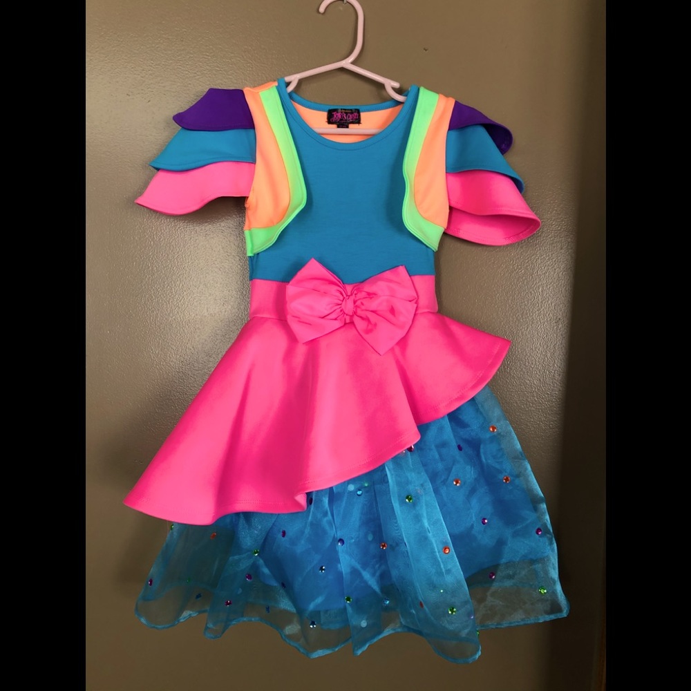 JoJos Closet funky chunky fun and colorful dress